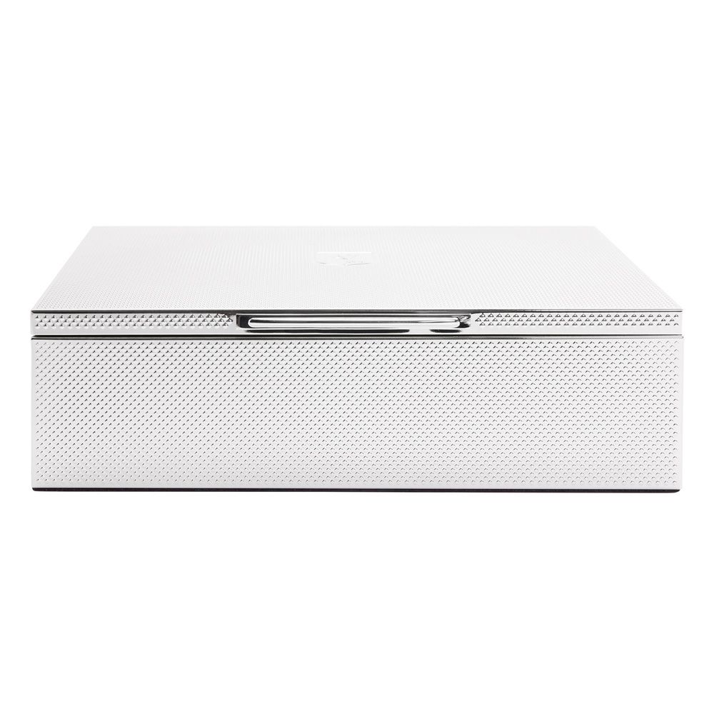 銀杯　純銀　100ｇ　ディスプレイケースつき Silver Medium Watch Jewelry and Legacy Box | WOLF 1834 USA