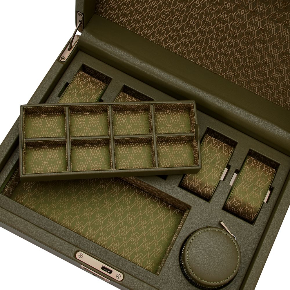 Earth 5 Piece Watch Box with Storage | WOLF 1834 USA