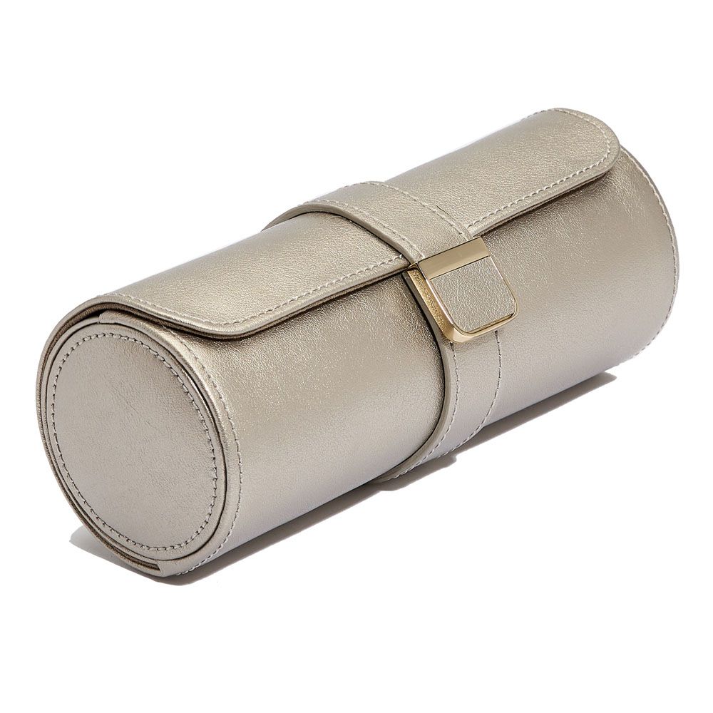 Palermo Double Watch Roll w/ Jewelry Capsule | WOLF 1834 USA