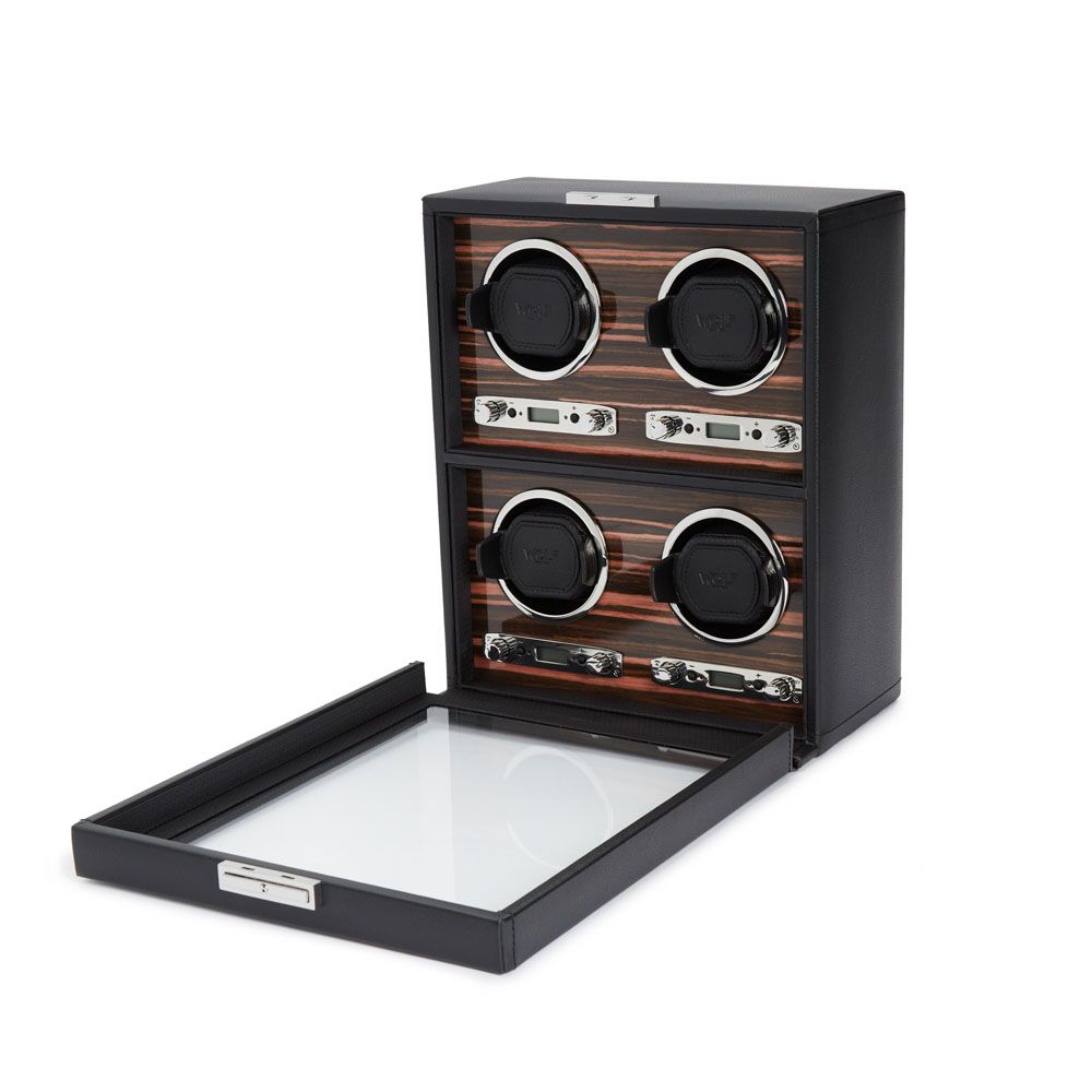 Roadster 4 Piece Watch Winder | WOLF 1834 USA