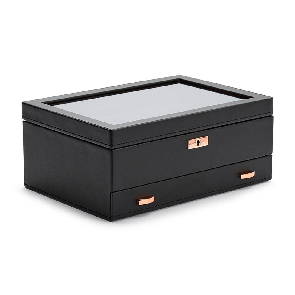 Axis 10pc Watch Box with Drawer | WOLF 1834 USA