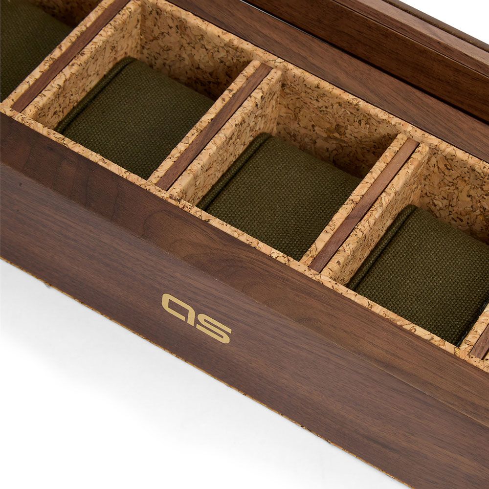 Analog:Shift Flatiron II 5-Piece Watch Box | WOLF 1834 USA