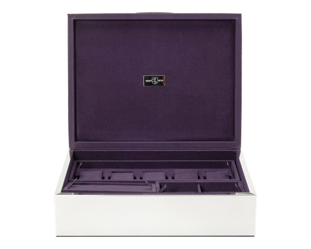 Silver Large Watch Jewellery and Legacy Box