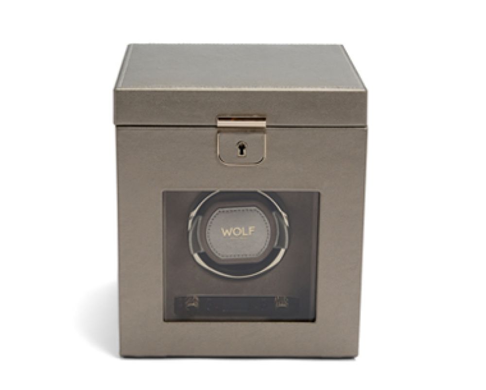 Palermo Single Watch Winder with Jewellery Storage
