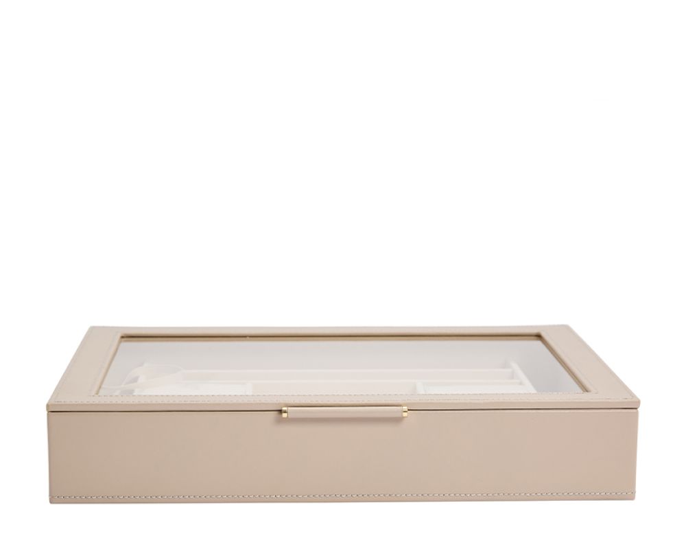 Sophia Jewelry Box with Window - Mink