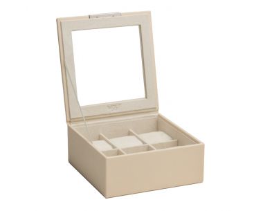 Stackable 6 Piece Watch Tray with Lid