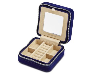 Royal Asscher Square Jewelry Zip Case