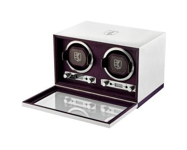 Silver Double Watch Winder