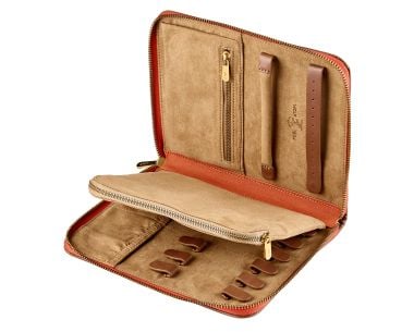 Amazon.com: Polare Full Grain Leather Travel Cable Organizer