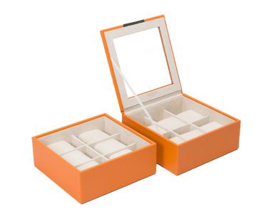 Stackable Set 2 - 6 Piece Watch Trays