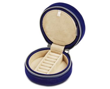 Royal Asscher Round Jewelry Zip Case