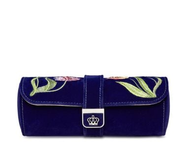 Royal Asscher Double Watch Roll with Jewellery Storage