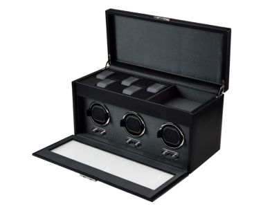 Oxford Triple Watch Winder with Storage