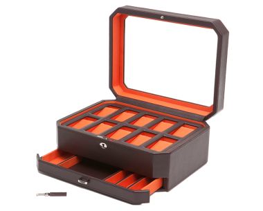 Windsor 10 Piece Watch Box with Drawer