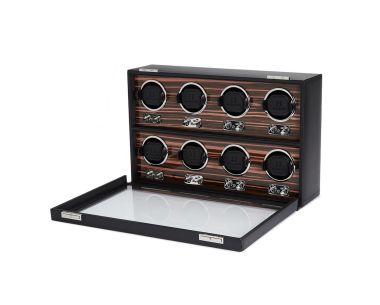 Macassar 8 Piece Watch Winder