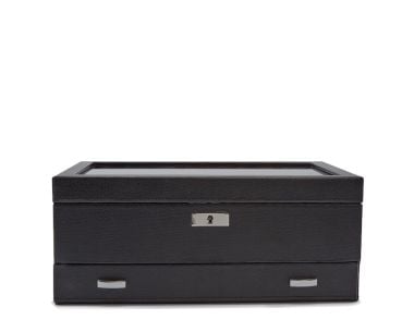 Roadster 10 Piece Watch Box with Drawer