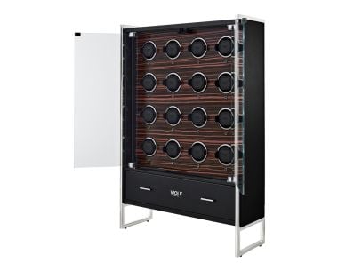 Roadster 16 Piece Watch Winder Cabinet