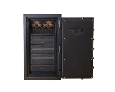 Athos 4 Piece Watch Winder and Jewelry Safe