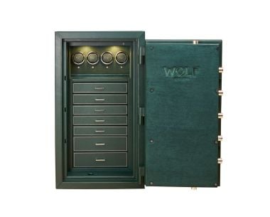 Athos 4 Piece Watch Winder and Jewelry Safe