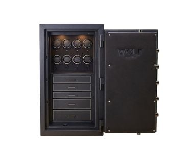 Athos 8 Piece Watch Winder and Jewelry Safe