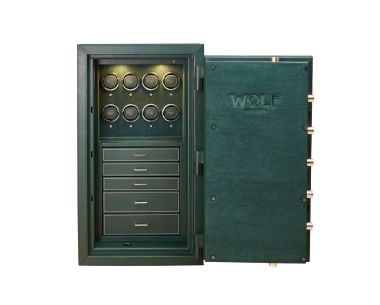 Athos 8 Piece Watch Winder and Jewelry Safe