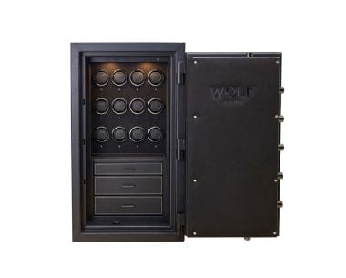 Athos 12 Piece Watch Winder and Jewelry Safe