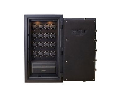 Athos 16 Piece Watch Winder and Jewelry Safe