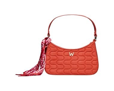 Mimi Swirl Shoulder Bag with Scarf