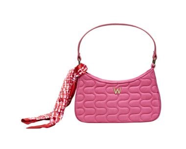 Mimi Swirl Shoulder Bag with Scarf