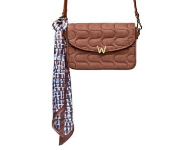 Mimi Swirl Cross Body Bag with Scarf