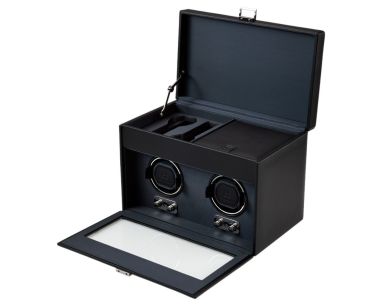 Heritage Double Watch Winder with Storage