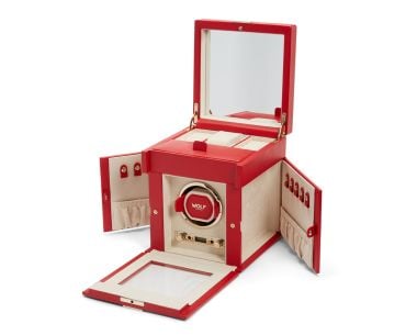 Palermo Single Watch Winder with Jewelry Storage