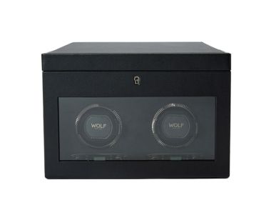 British Racing Double Watch Winder with Storage