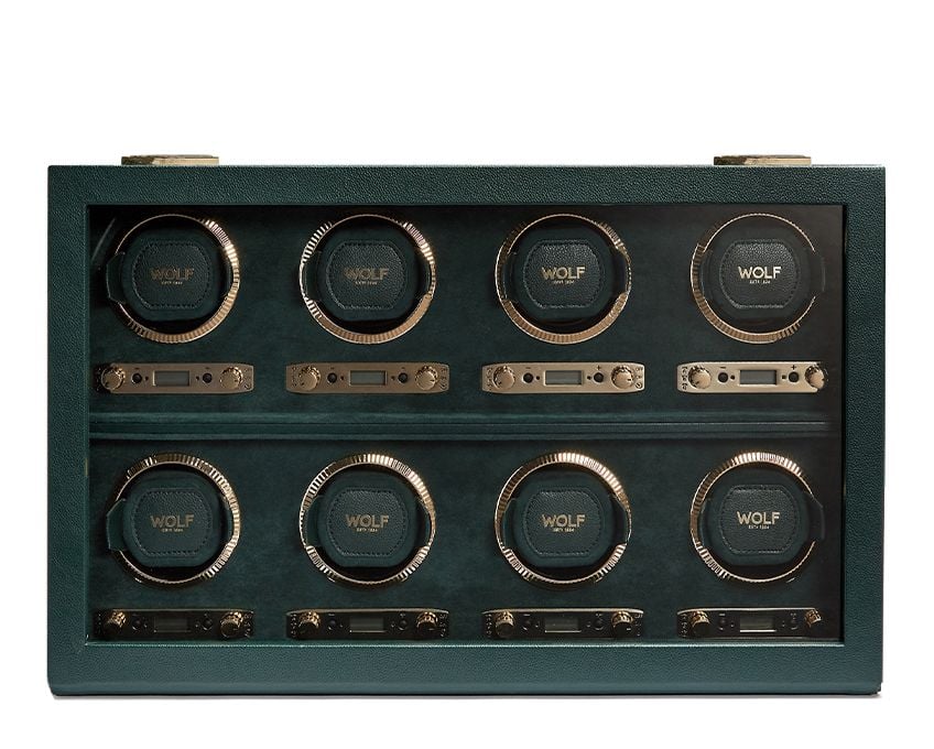 British Racing 8 Piece Watch Winder