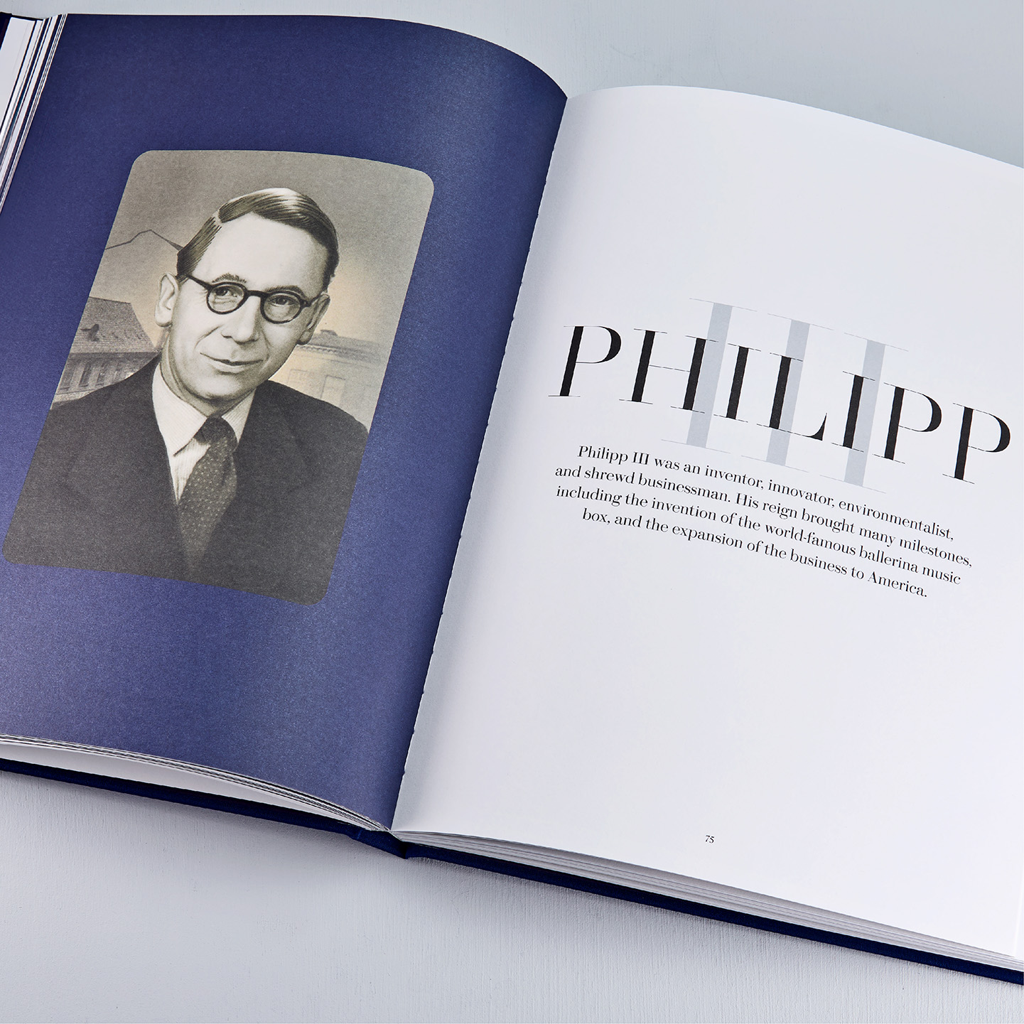 inside pages of the WOLF family book - close up of Philipp inside pages of the WOLF family book - close up of Philipp