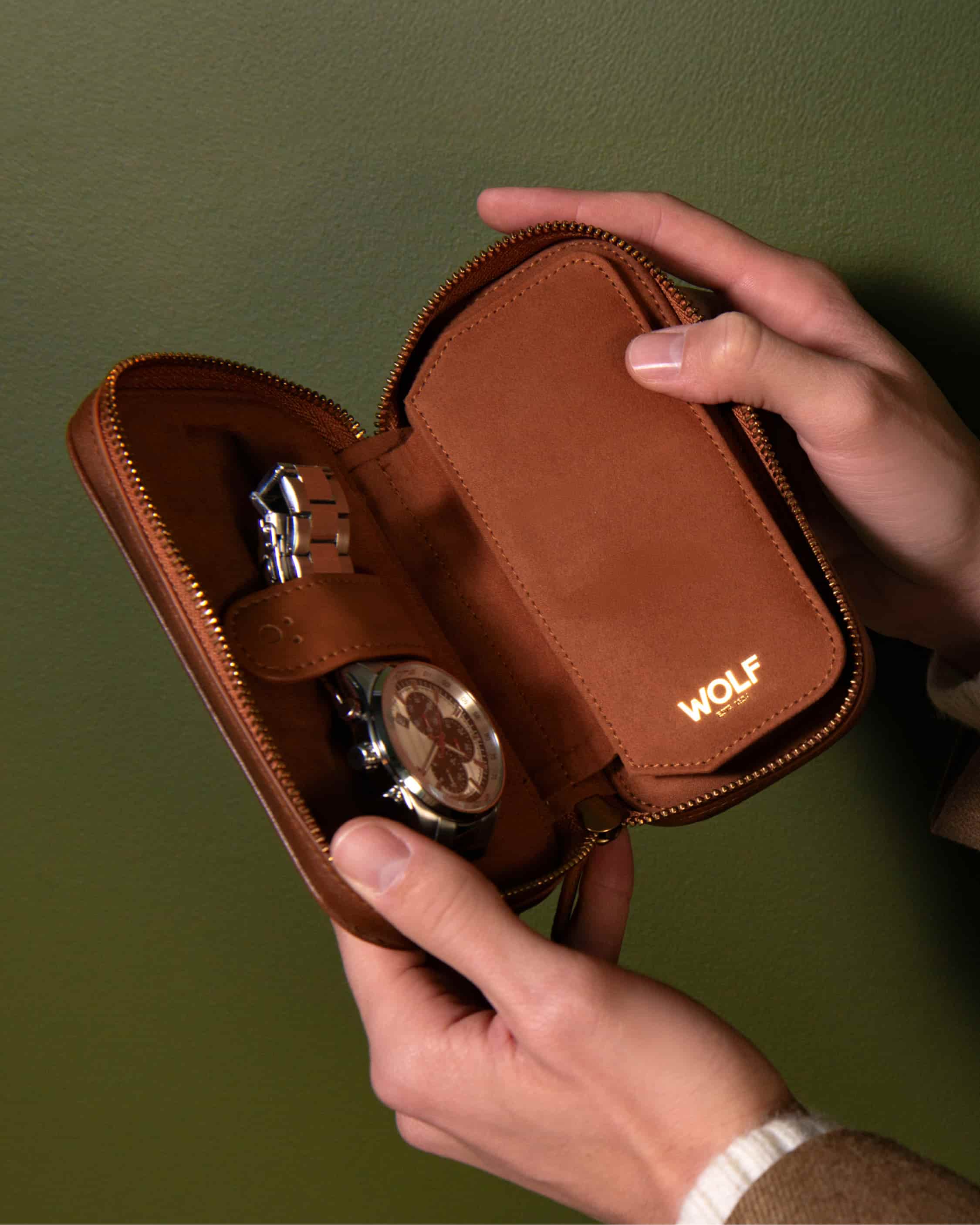 Brogue 2 piece zip case Brogue 2 piece zip case