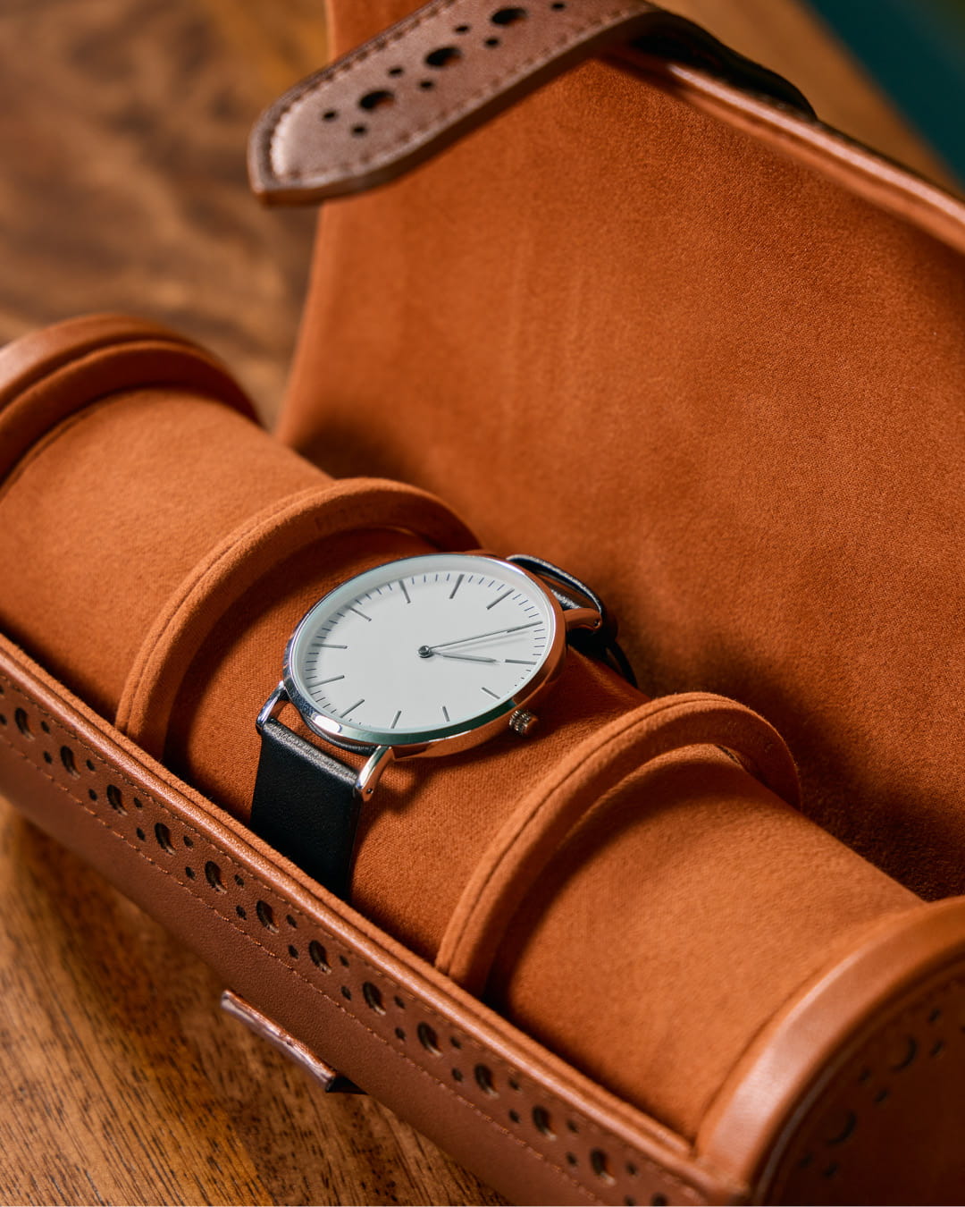 Brogue Triple Watch Roll