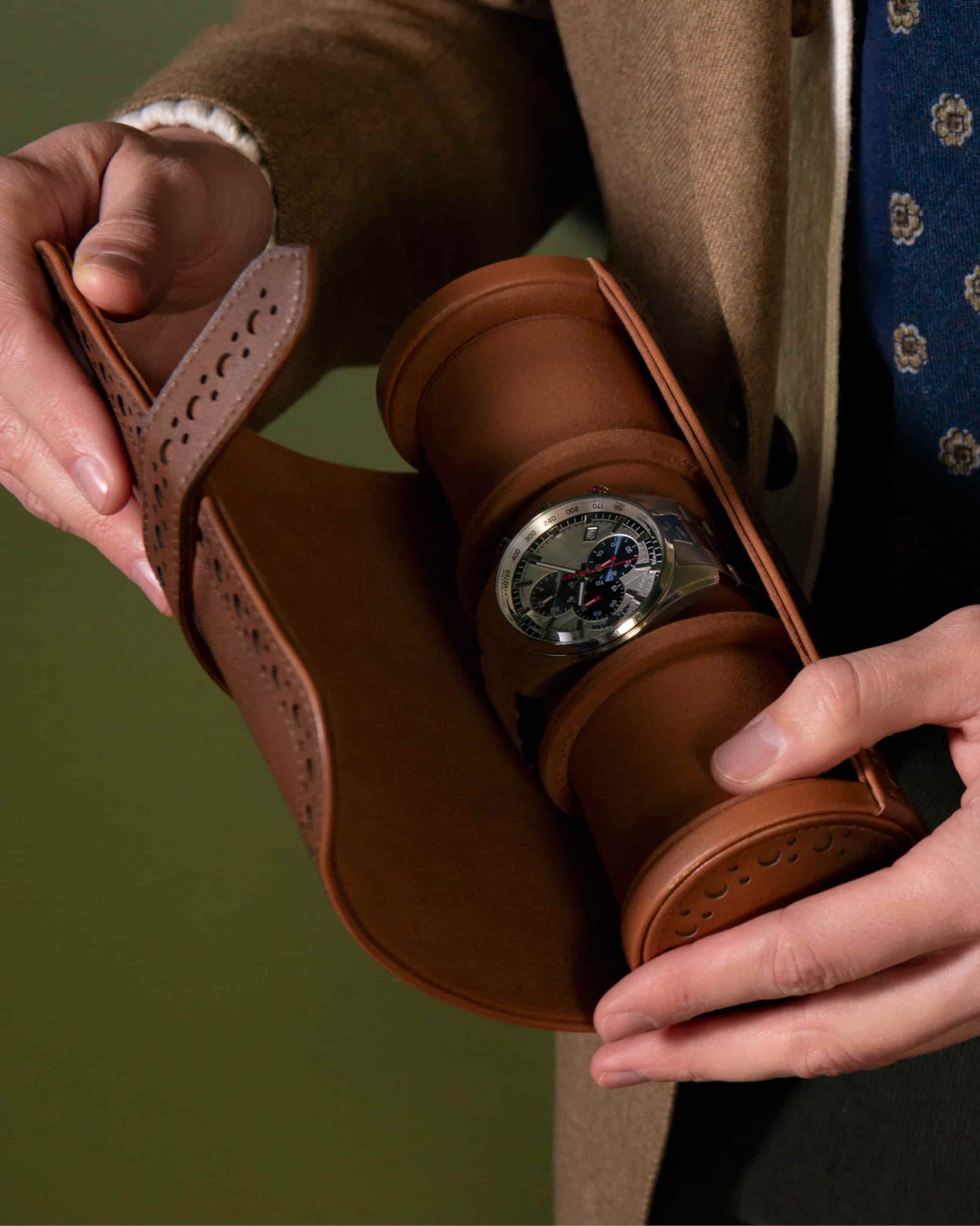 Brogue Triple Watch Roll Brogue Triple Watch Roll