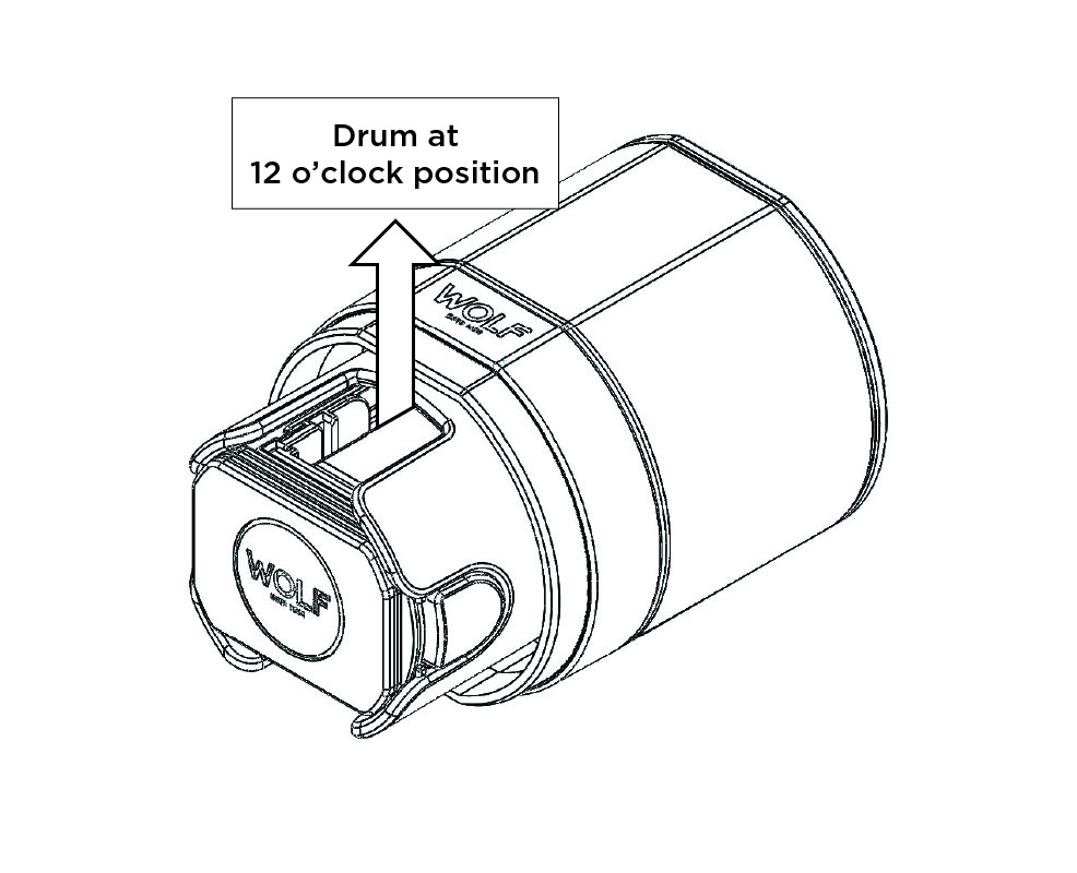 The Rocket lock in cuff and drum diagram The Rocket lock in cuff and drum diagram