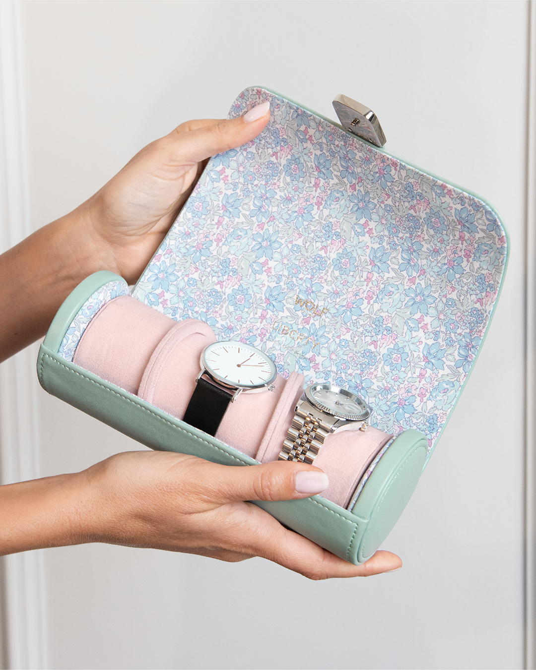 WOLF X Liberty Julia triple watch roll WOLF X Liberty Julia triple watch roll