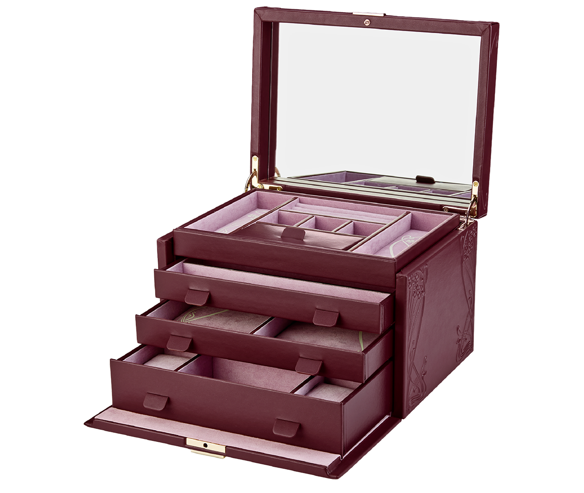 WOLF X LIBERTY Ianthe Large Jewellery Box WOLF X LIBERTY Ianthe Large Jewellery Box