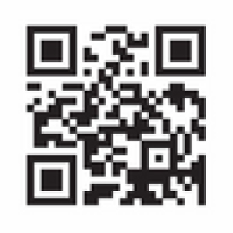 QR code to download the App on your IOS 9 or above device